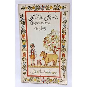 Vintage 1970s- Folk Art Expressions - Volume 3 Painting, by JoSonja Jansen